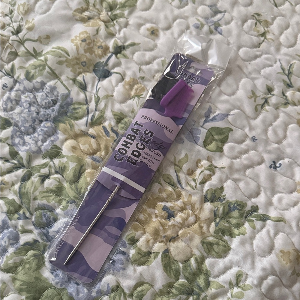 Combat Edges Professional Hair Pin Tail Comb - Lavender